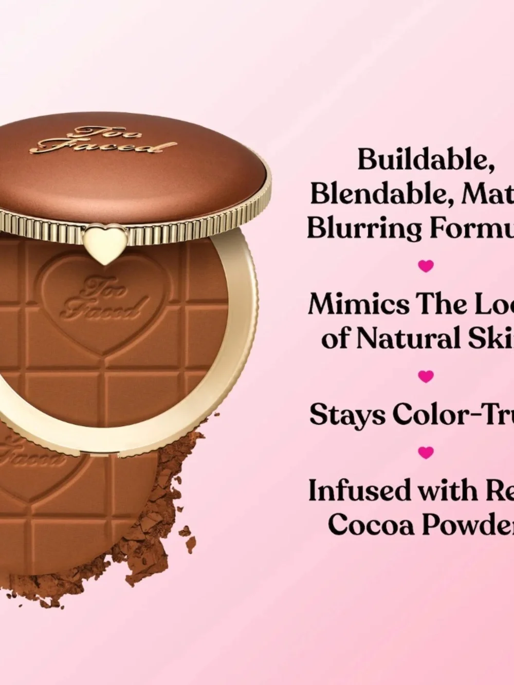 Too Faced Chocolate Soleil Matte Blurring Bronzer
